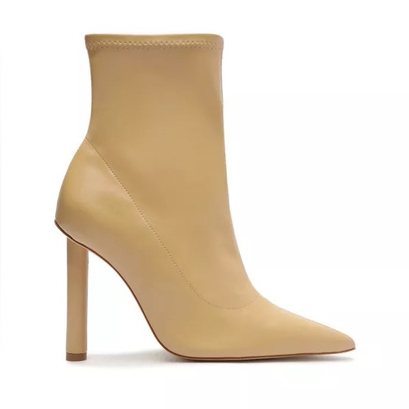 $188 Schutz Gia Nappa Leather Bootie - Picture 2 of 6